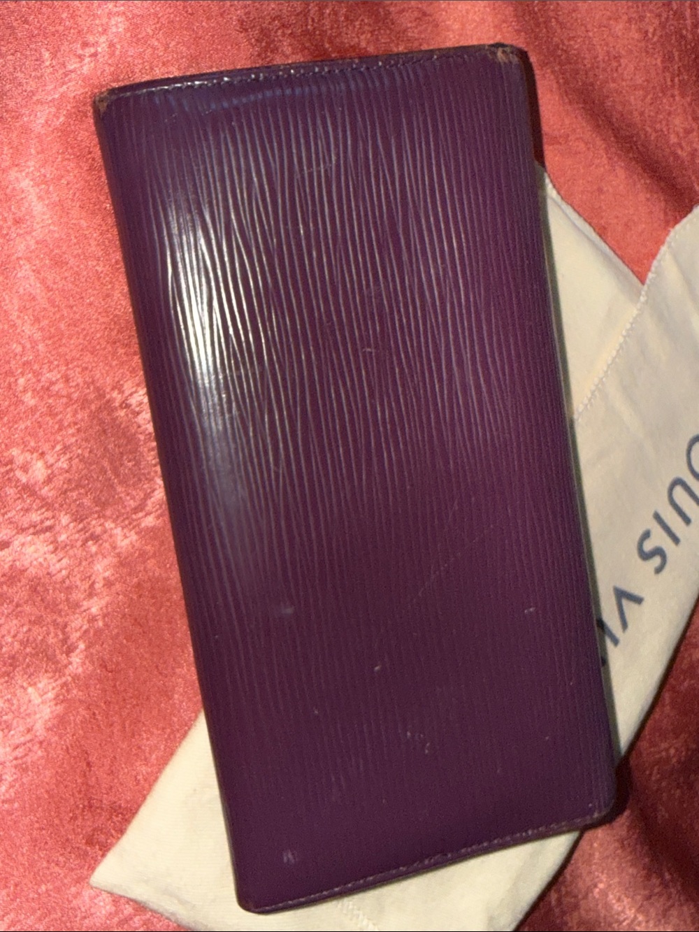 Louis Vuitton Magenta Epi Leather Continental Wallet - Picture 9 of 16